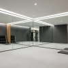 Home Gym Mirror Wall Installation