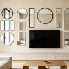 Multi-Mirror Gallery Wall Assembly